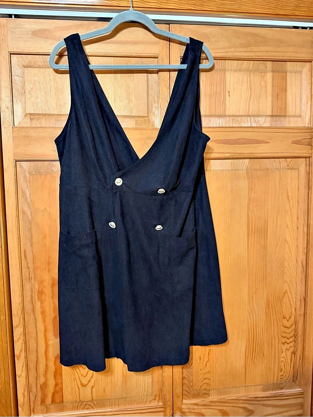 SHEIN Black Mini Dress Size XL Like New